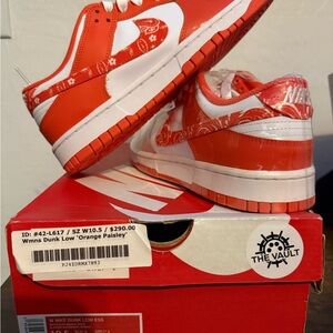 Nike Women’s Dunk Low Orange Paisley